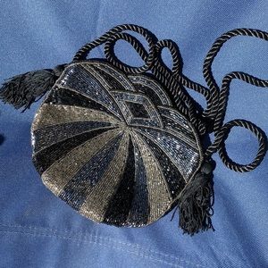Beaded handbag